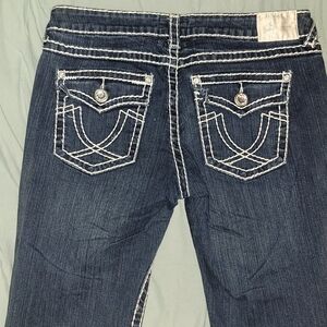 L.A. Idol Dark Blue Boot Cut Jeans